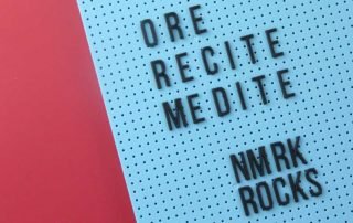 ore, recite, medite